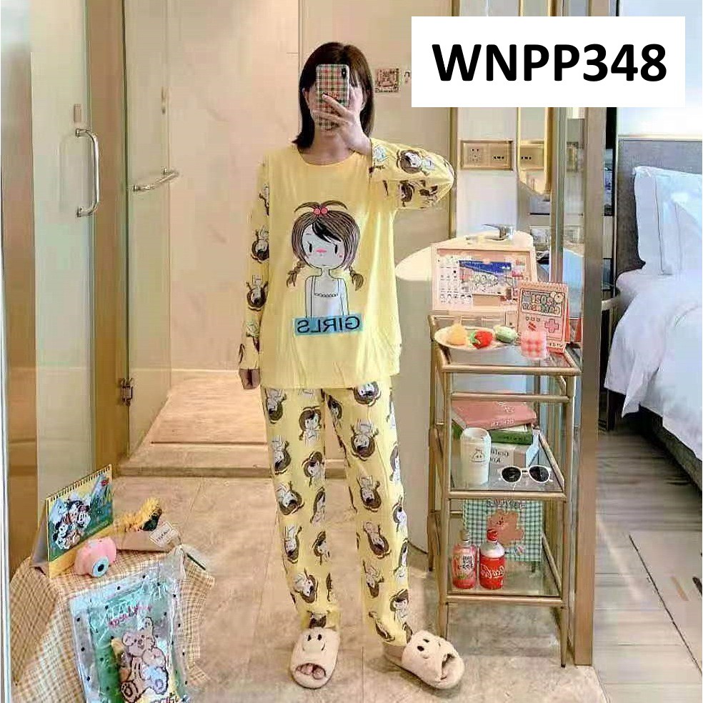 Piyama Wanita Baju Tidur Wanita Motif Little Girl