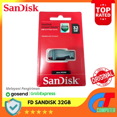 FLASHDISK USB SANDISK 32GB ORIGINAL RESMI