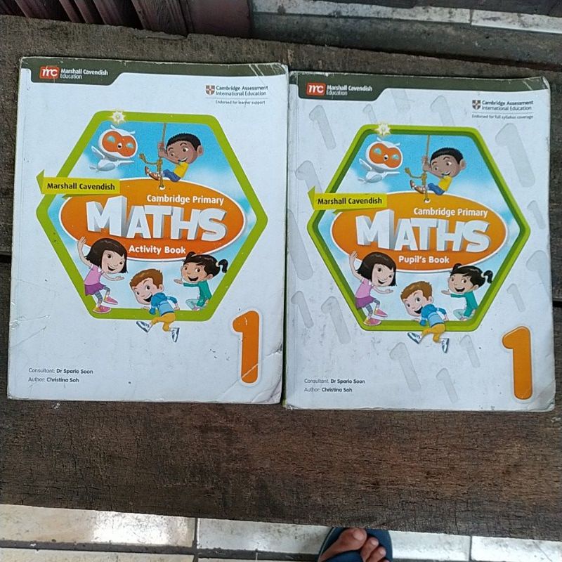 Buku Cambridge Primary MATHS untuk SD Kelas 1 Activity Book,Pupil's Book