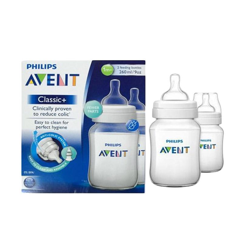 Avent Twin Pack Bottle Classic+ 260ml