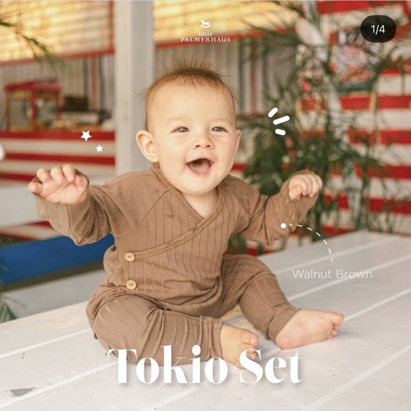 Little Palmerhaus Tokio Set - Setelan Bayi 0-2thn