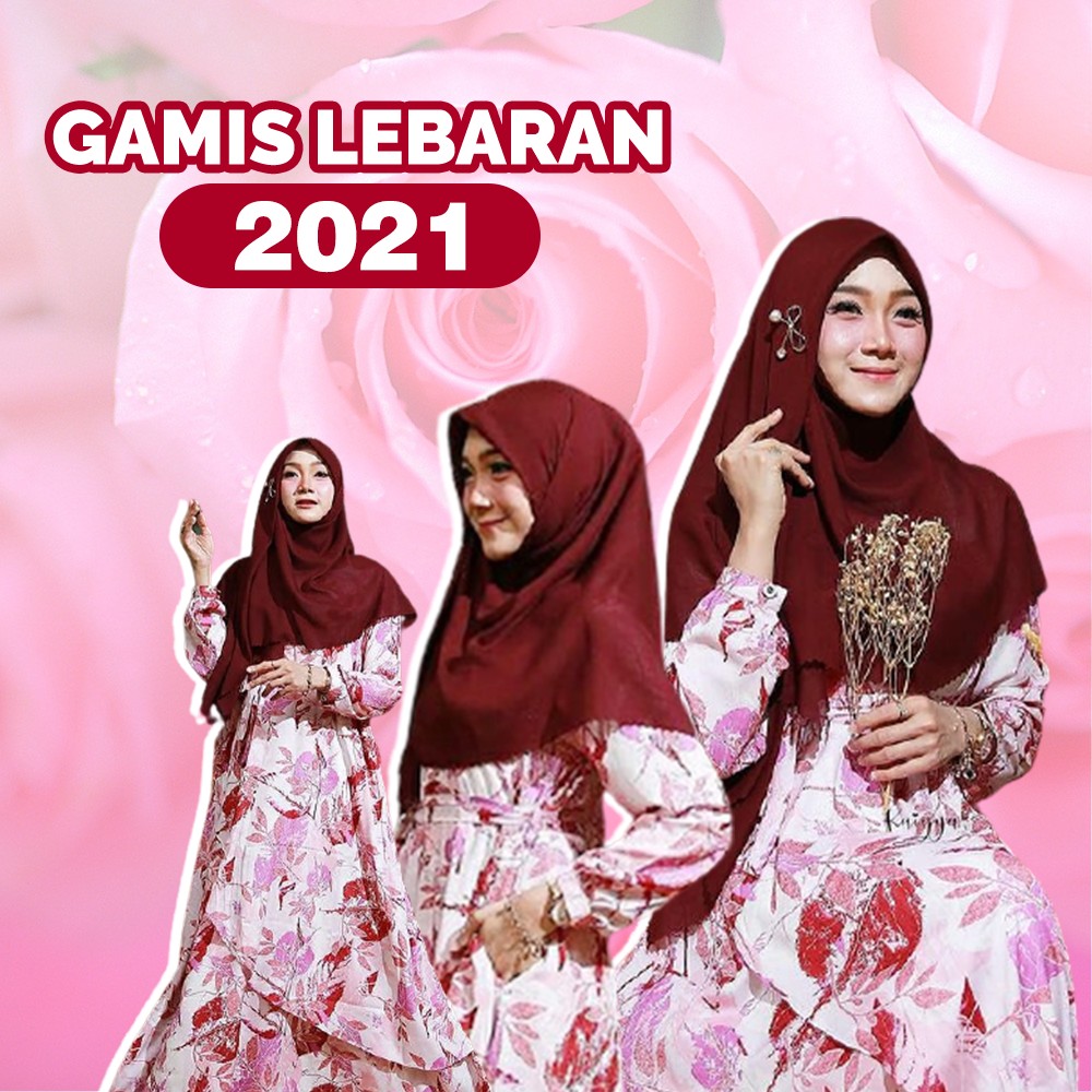 Baju Lebaran Untuk Remaja Gaya Gamis Lebaran Model Gamis Lebaran 2021