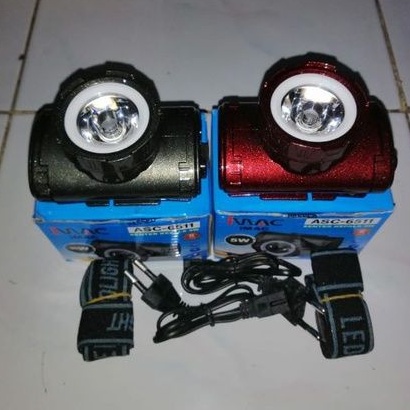 Senter Kepala 5 Watt ASC 6511 IMAC / IMAC Senter Kepala 5 watt ASC 6511 Cahaya Putih /Head Lamp Imac