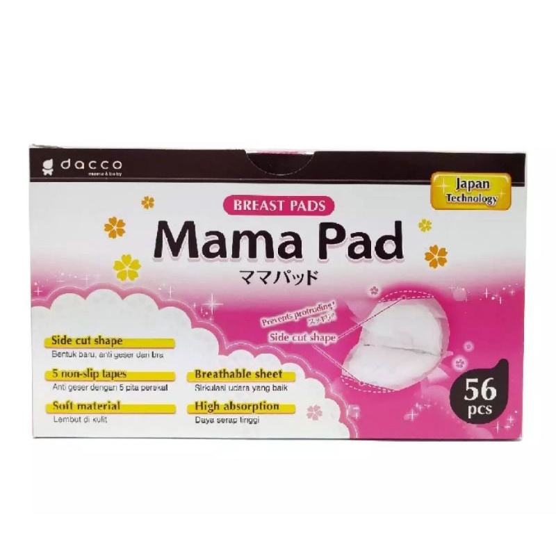 Breast Pad Dacco Mama Pad isi 56 bh