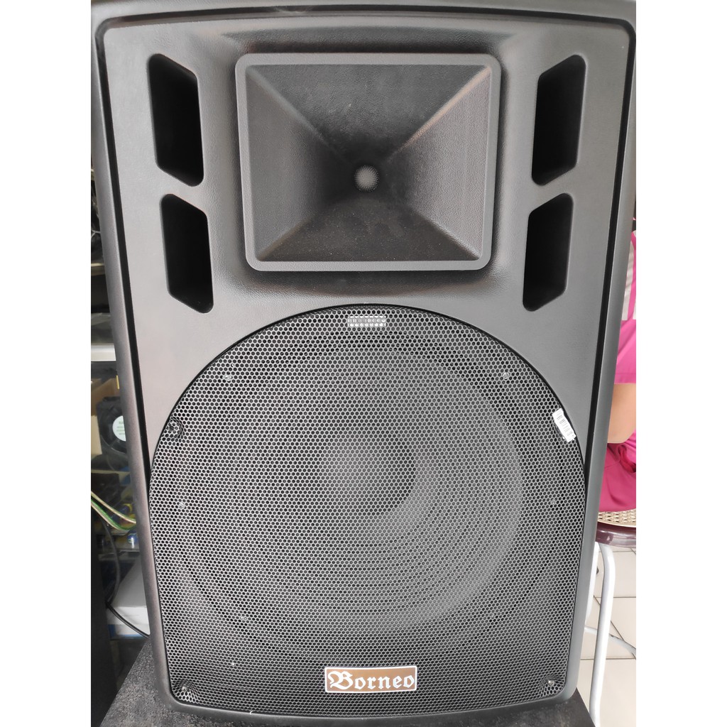 Speaker Pasif Borneo 15 inchi Model Huper 400 Watt