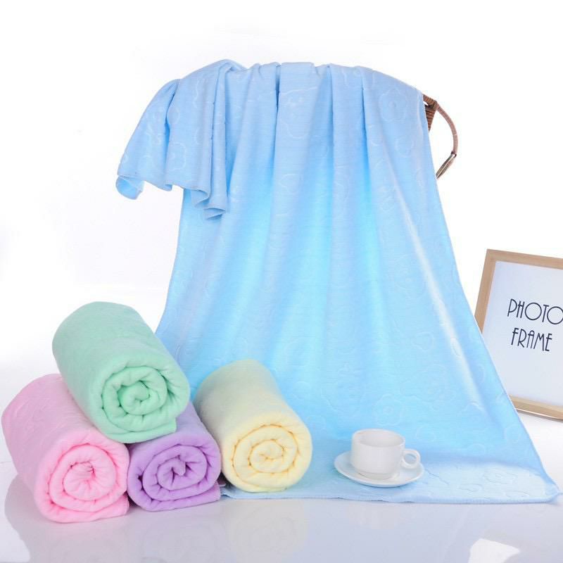 GOS -H114- Handuk Mandi Ukuran Besar - Handuk Mandi Motif Bear - Towel - Handuk Muka Bahan Halus