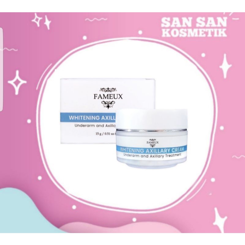 fameux axiliary underaem cream 15ml