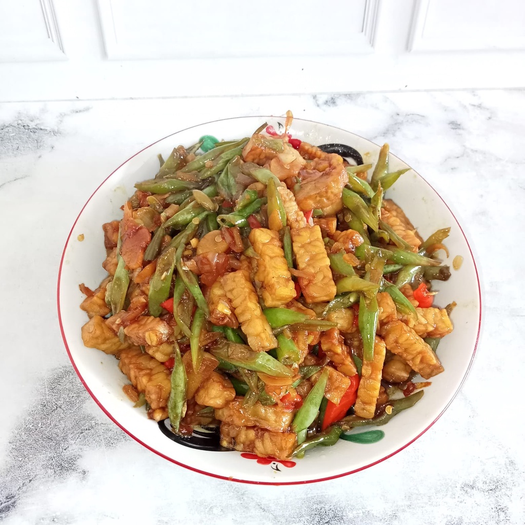 

Tumis Buncis Tempe