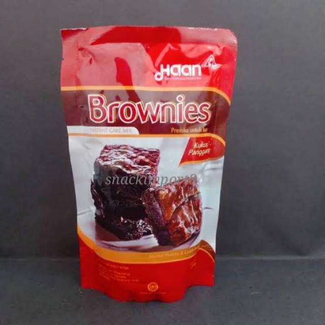 

HAAN BROWNIES PREMIX PREMIKS KUKUS/PANGGANG