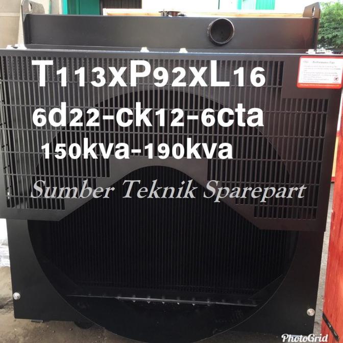 Radiator Genset Mitsubishi 6D22 150Kva-190Kva