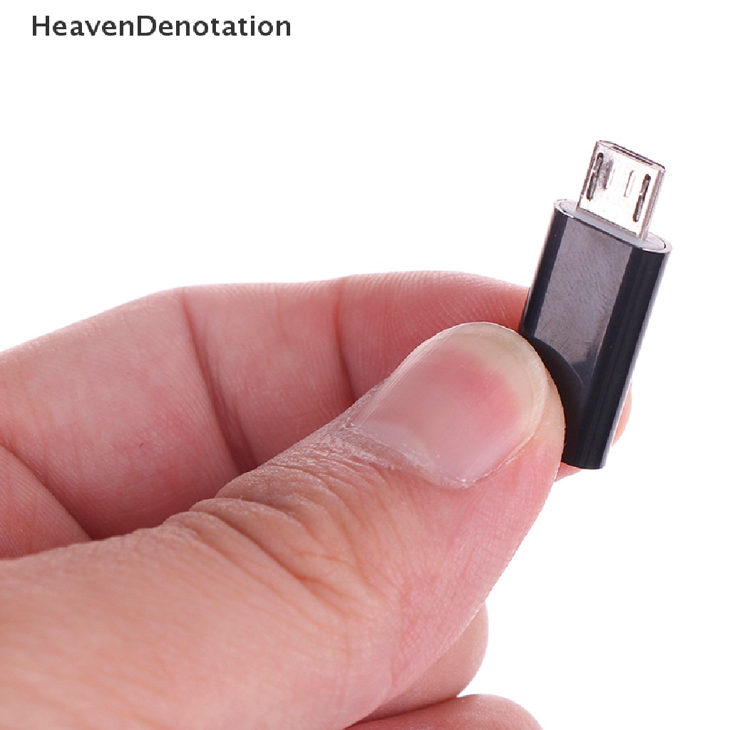 [HeavenDenotation] Type-C Female Adapter To Micro USB Male Connector TYPE C Adapter Converter