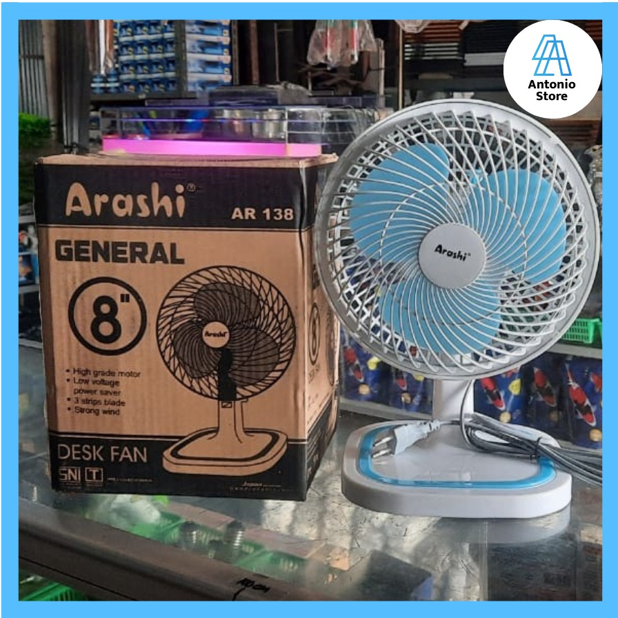 Arashi Kipas Angin General Desk Fan 8"