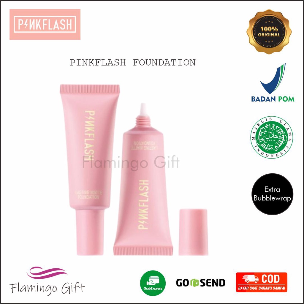 PINKFLASH OhMySelf Weightless Long Lasting All-day Tahan Air Matte Foundation 6 Colors