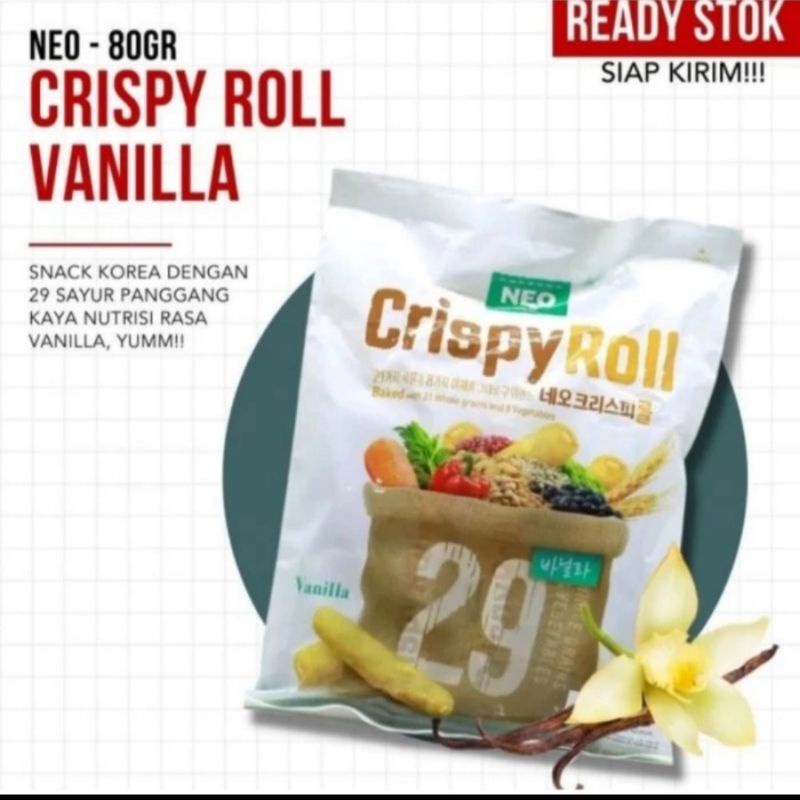 

NEO Crispy Roll Vanilla 80gr (Beli 2 Lebih Hemat)
