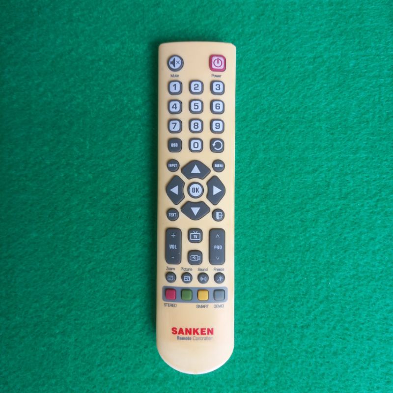 Remote TV LCD LED Smart SANKEN Original Asli .
