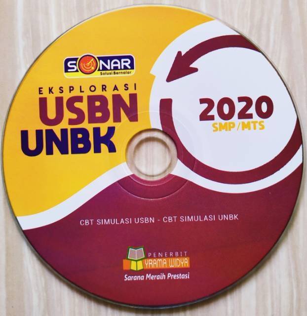 SONAR EKSPLORASI USBN UNBK SMP MTs 2020 Yrama Widya + CD-1