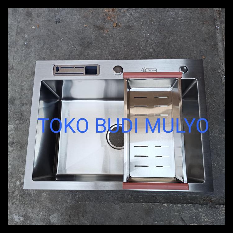 Gratis Ongkir Sink Bolzano Tipe 6045 Kitchen Sink Shopee Indonesia