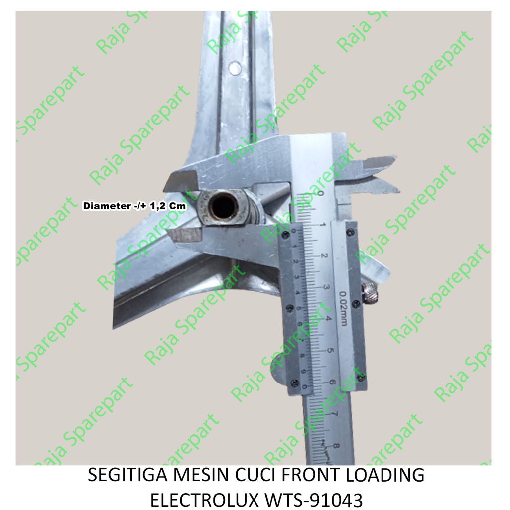 SEGITIGA MESIN CUCI FRONT LOADING ELECTROLUX WTS-91043