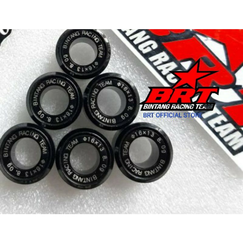 ROLLER DAN VBELT VANBELT BRT VARIO KARBU 110 VARIO TECNO 110 VARIO AGNES 110 OLD  ROLLER BRT BEAT FI ESP SCOOPY ESP BEAT STRET ESP VARIO 110 KARBU 8 9 10 11 13 Gram GHIO MOTOR SHOP