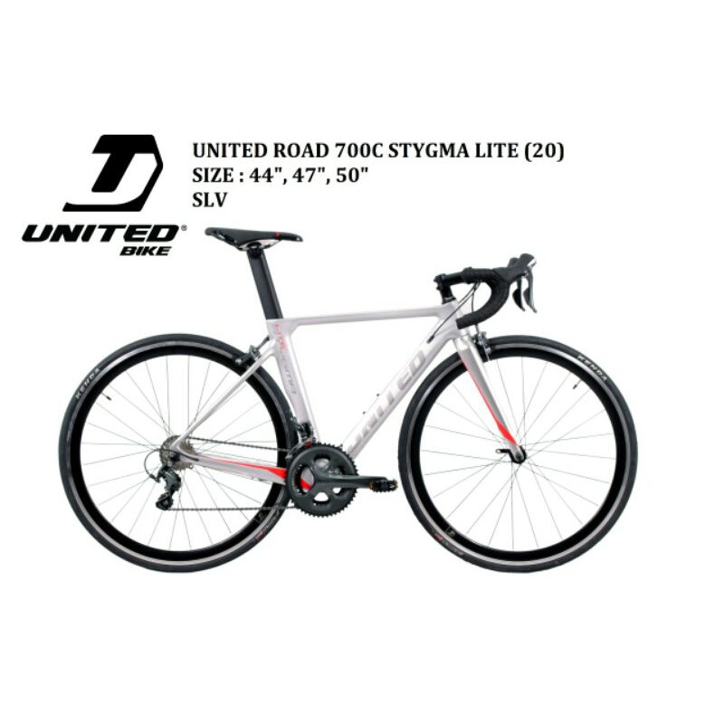 Sepeda balap united stygma lite 47"
