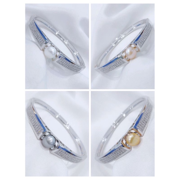 Gelang lapis emas mutiara air tawar asli lombok Gelang mutiara asli Gelang lapis emas Aksesoris muti