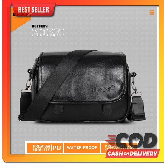 Tas Slempang Pria Tas Slempang Pria Anti Air Modern 2022 Trendy Kekini Tas Selempang Pria Kulit Buff
