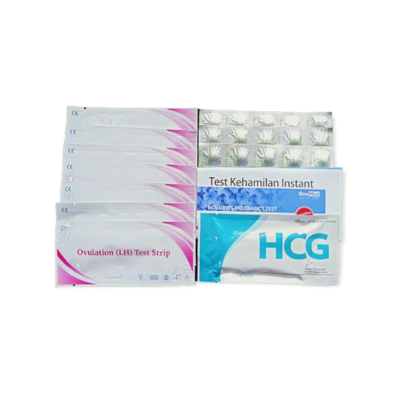 Paket Hemat!!! Ovulation LH Test Strip ~ Test Hamil ~ Afolat