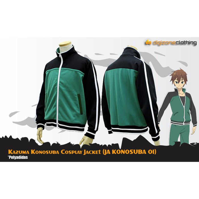 Jaket Pria Distro Anime Konosuba Cosplay Kazuma - JA KONOSUBA 01