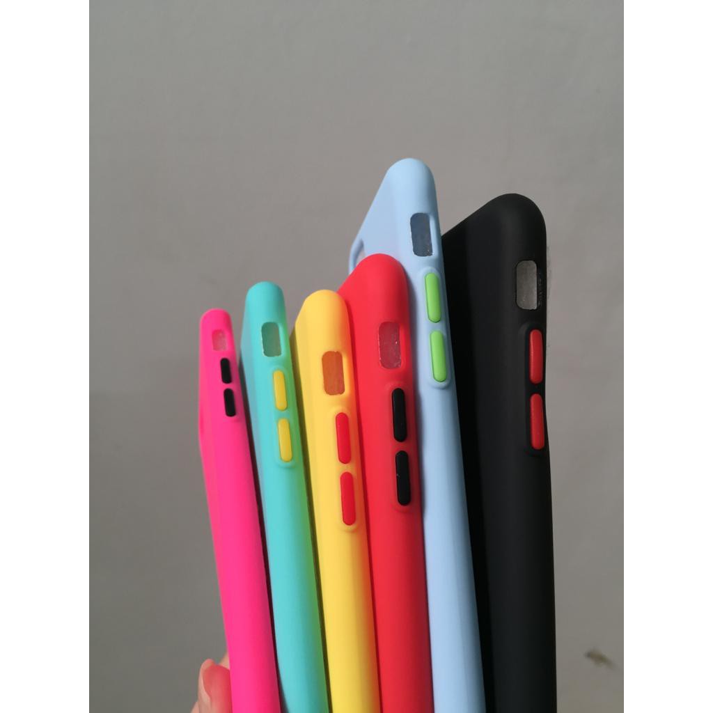 Samsung S10 Lite Soft Case TPU BUTTON COLOUR Premium candy colourfull