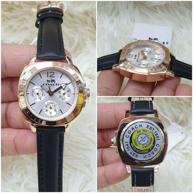 JAM TANGAN COACH CHRONO ORIGINAL 100%