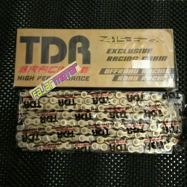 TDR RANTAI 415 ERX 140L GOLD HEAVY DUTY ORING