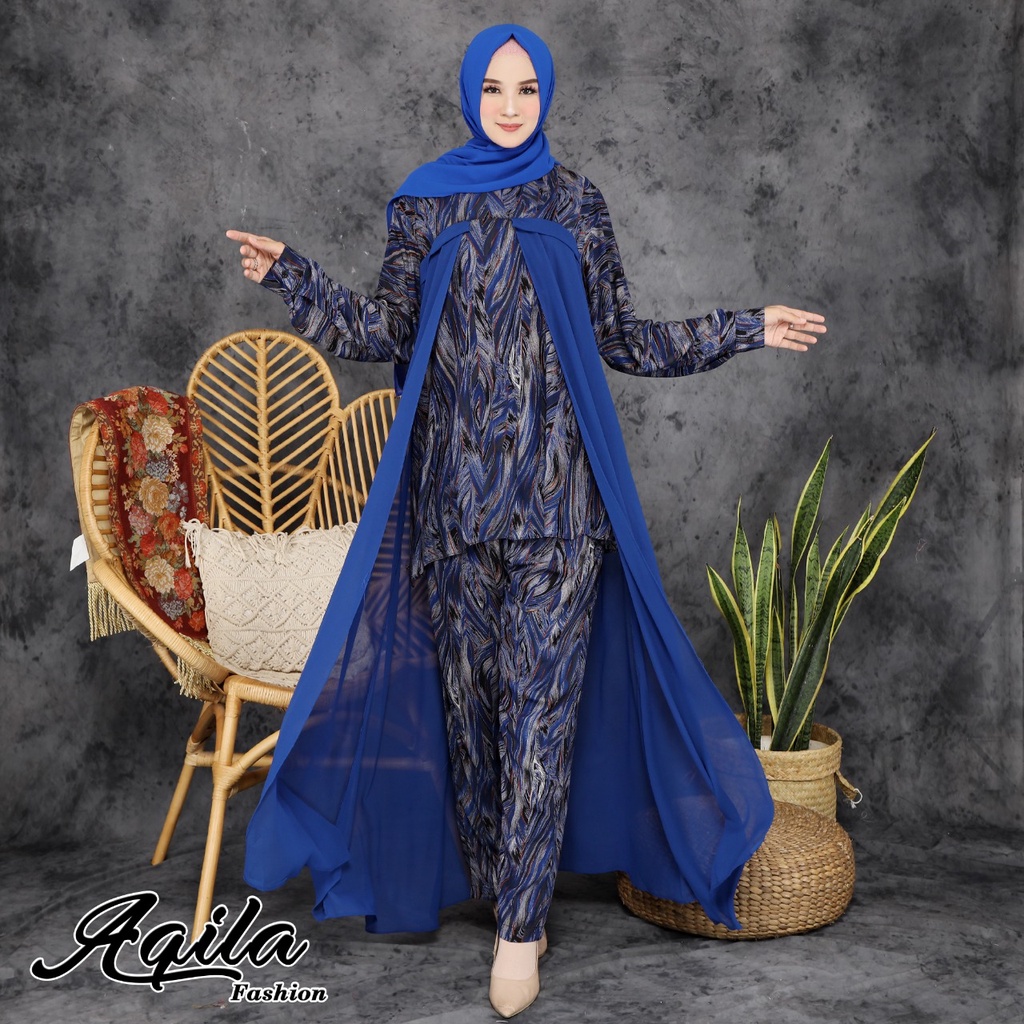 Canitk Sett / Setelan Baju Wanita / Setelan Rayon / Rayon Premium Import / One Set Rayon