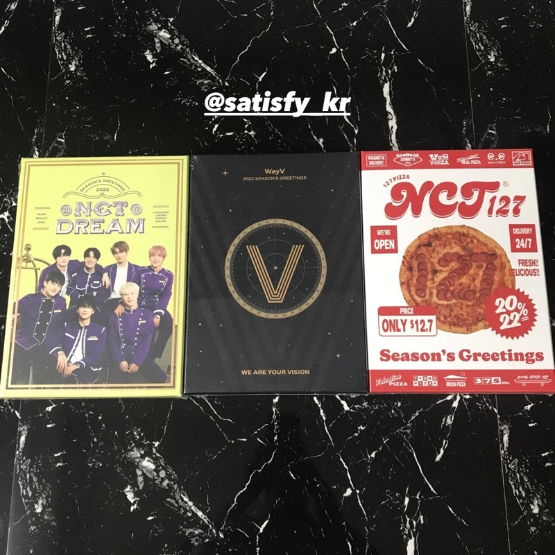 [READY STOCK] SM SEASON GREETINGS 2022 / NCT 127 / WAYV / NCT DREAM SEALED