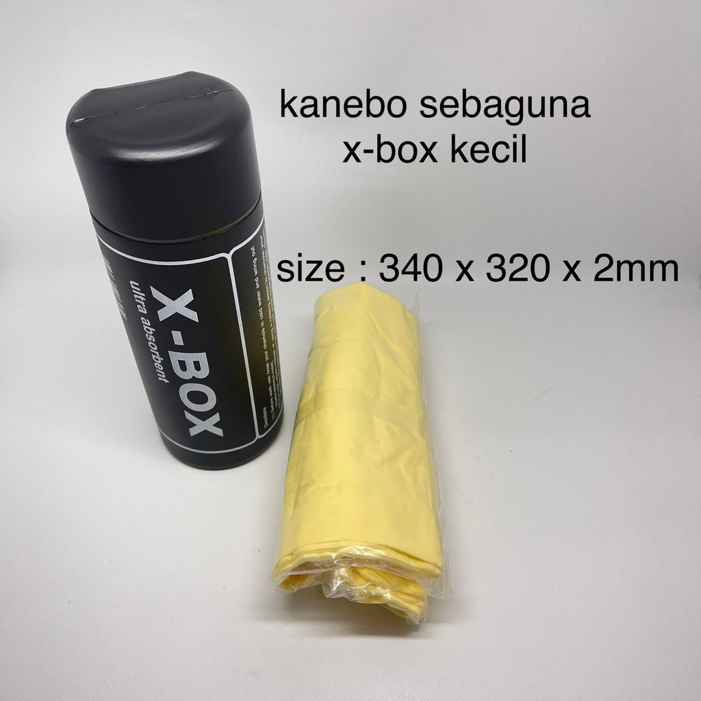 PROMO KANEBO SERBAGUNA X-BOX KECIL 340X320X2MM DAN JUMBO 340X640X2MM LAP KANEBO TEBAL