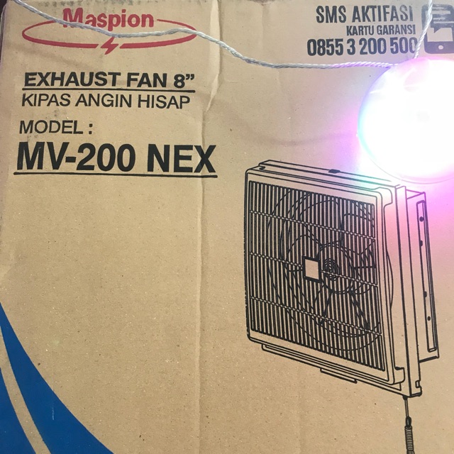 MASPION EXHAUST WALL FAN 8 INCH - MV - 200NEX