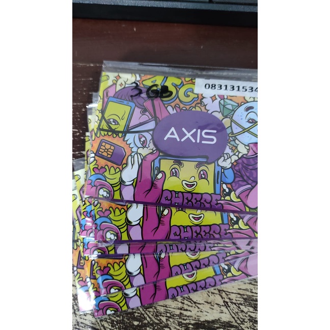 KARTU AXIS KOUTA 3GB SELAMA 1 BULAN