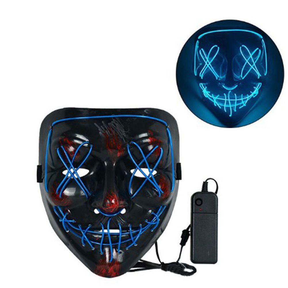 Solighter Halloween Alat Peraga Cosplay Lucu Dekorasi Pesta Lampu LED