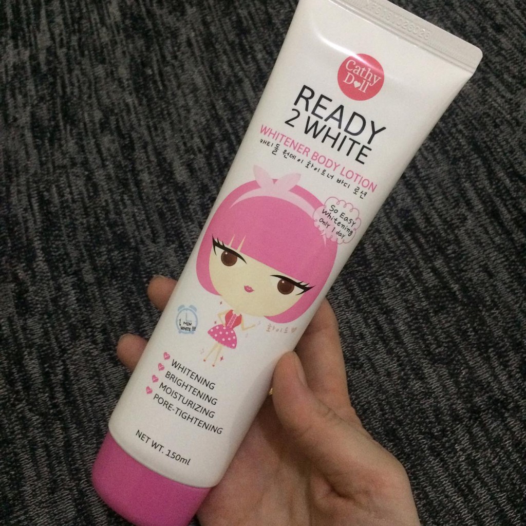 Cathy Doll Ready 2 White Whitener Body Lotion From Thai