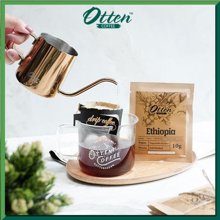 Otten Drip Coffee 10g Arabica Ethiopia Yirgacheffee 4 pcs