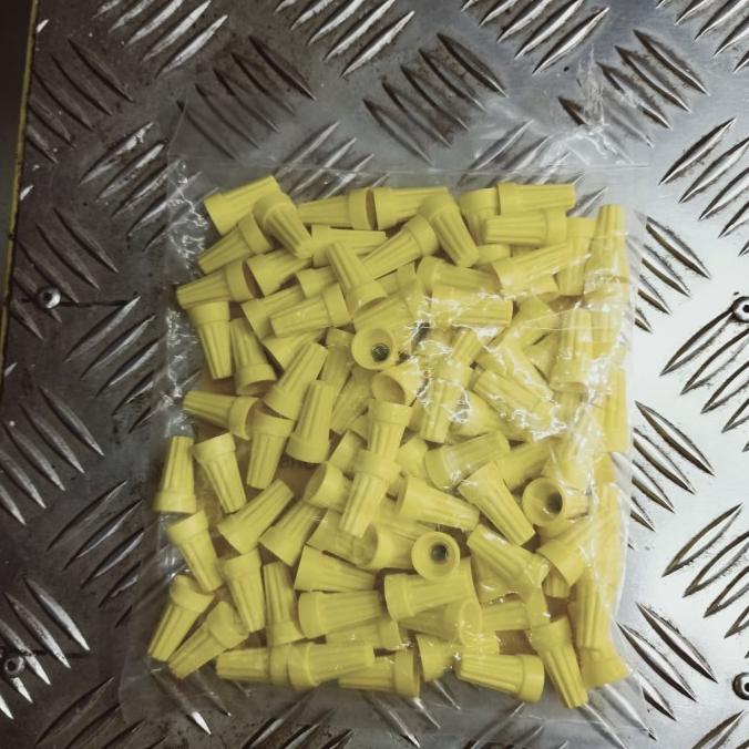 Lasdop Putar Untuk Sambungan Kabel 2.5Mm - 4Mm Kuning