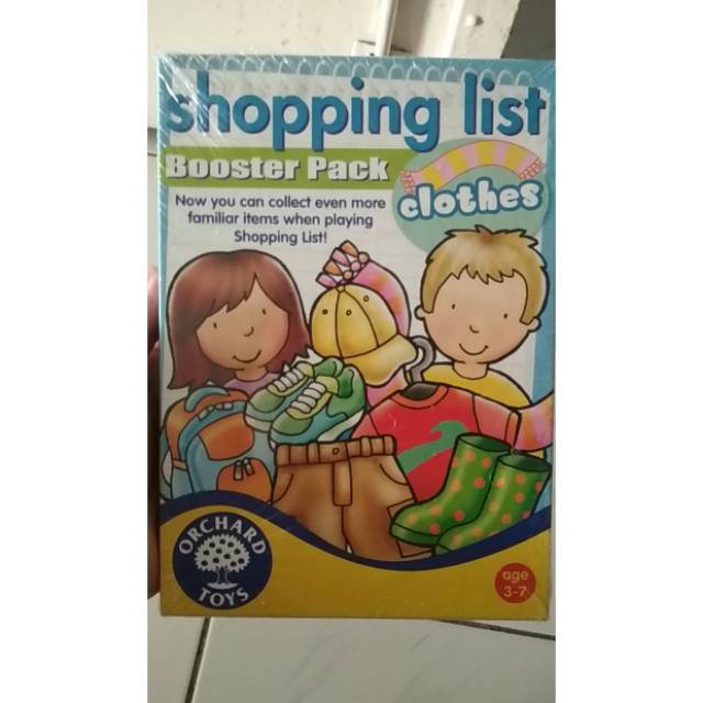 Orchard toys shopping list booster pack