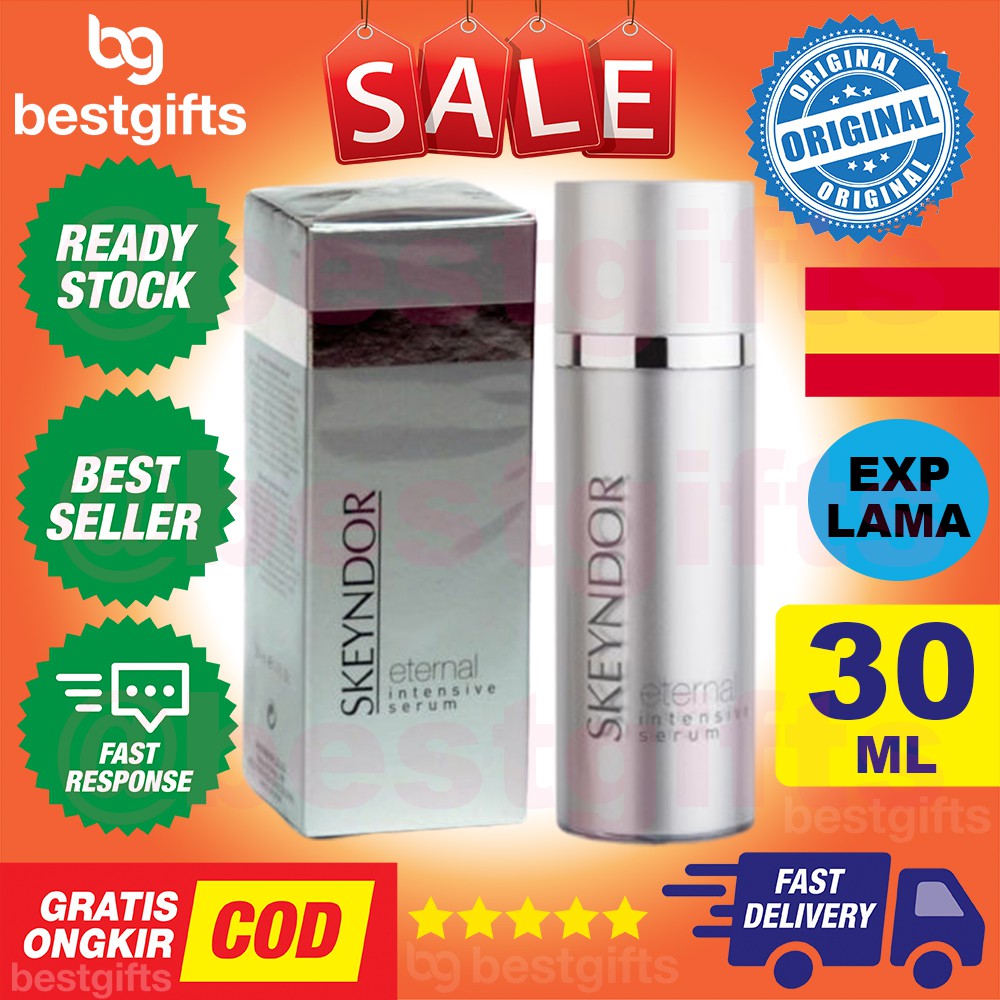 SKEYNDOR ETERNAL INTENSIVE SERUM REVITALISASI KULIT KERIPUT LEMBEK KUSAM LEBIH PUTIH CERAH 30 ML