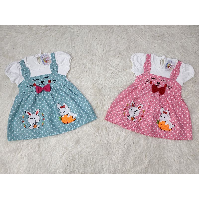 baju bayi perempuan dress babygirl hsn8