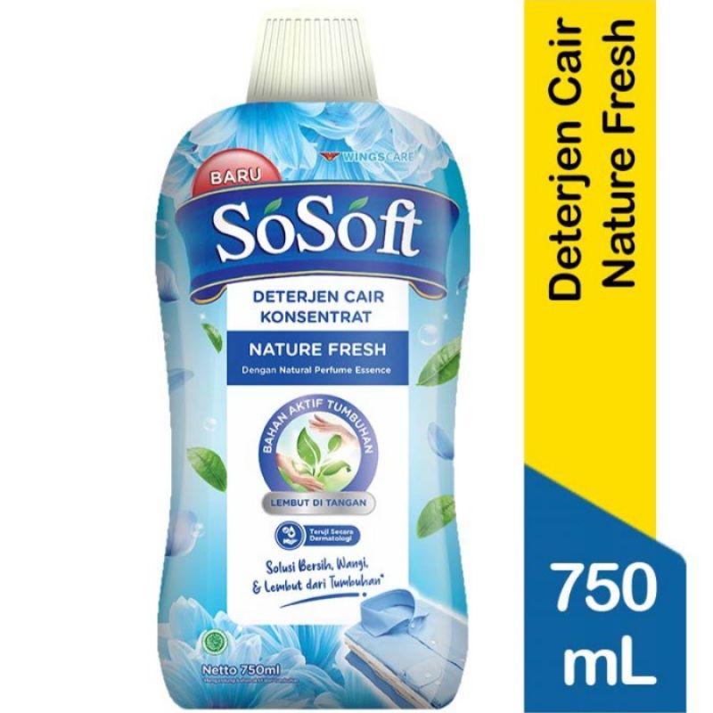 Sosoft Deterjen Cair 750mL