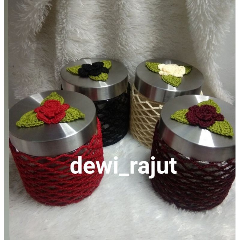 TOPLES JARING RAJUT BUNGA DAUN CANTIK STAINLESS KEKINIAN LEBARAN TERLARIS DISKON MURAH HANDMADE