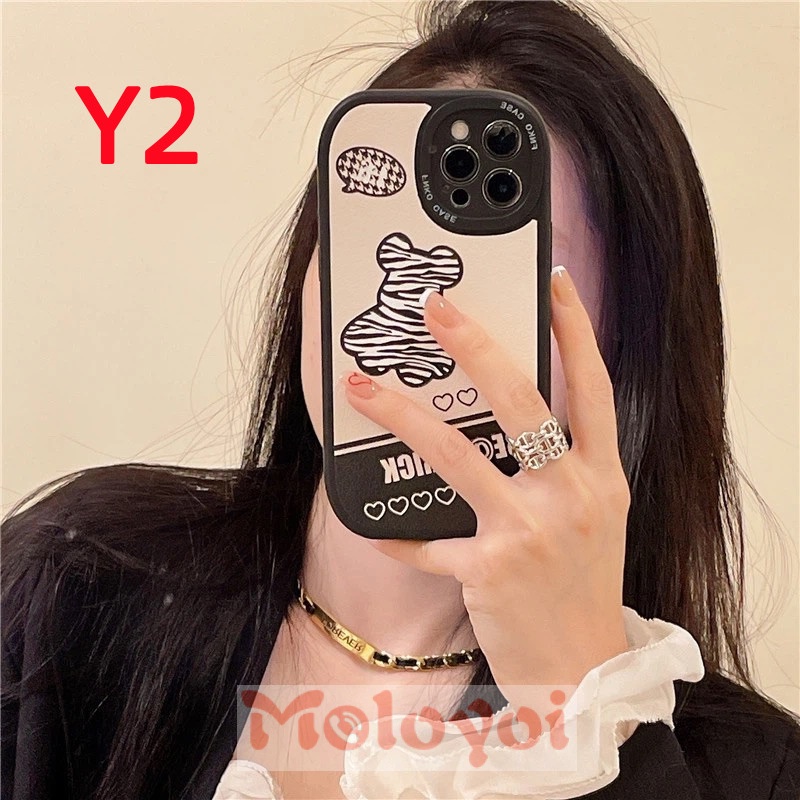 Soft Case TPU Motif Beruang Untuk Samsung A73 5G A13 M23 A33 A32 A12 A50s A03 A30s A50 A53 A10s A03s A02s A22 A23 A52 A72 A21s A71 A51 A3S A20s Aviol