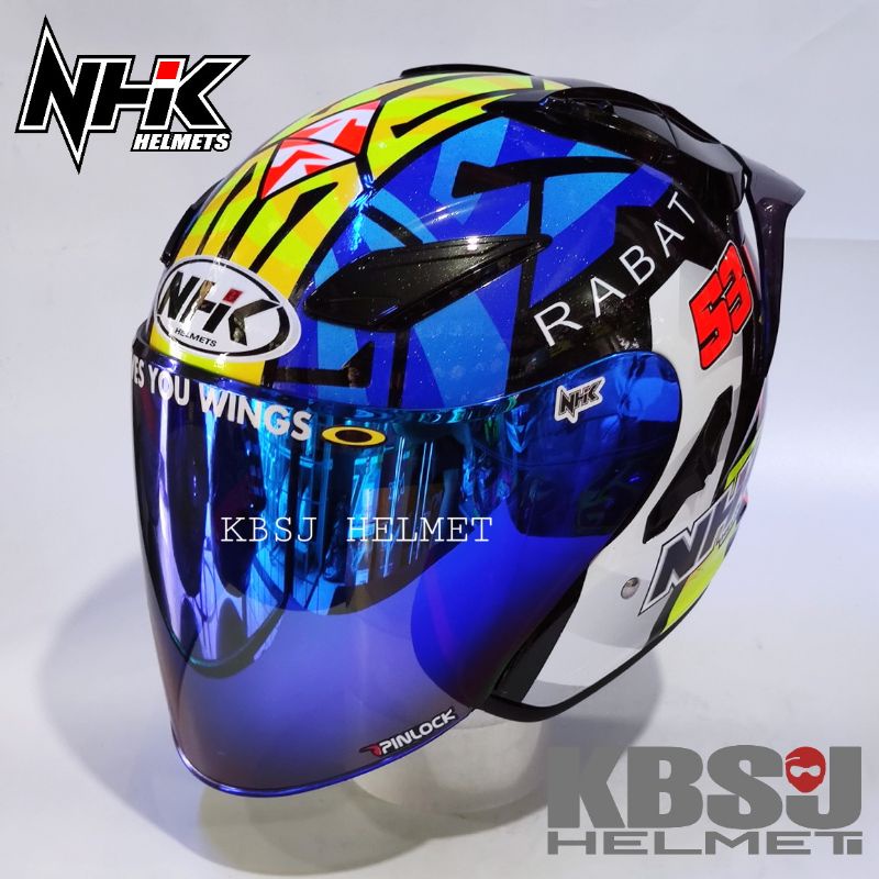 Helm Nhk R1 Tito Rabat Sepcial Edition Moto gp