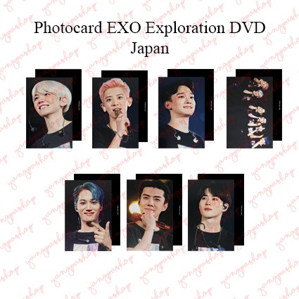 [READY / SET] SET EXPLORATION JAPAN DVD EXCK PHOTOCARD FAN MADE UNOFFICIAL JP JEPANG YANGPASHOP SEHU