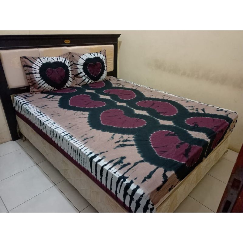 Sprei batik jumputan sol