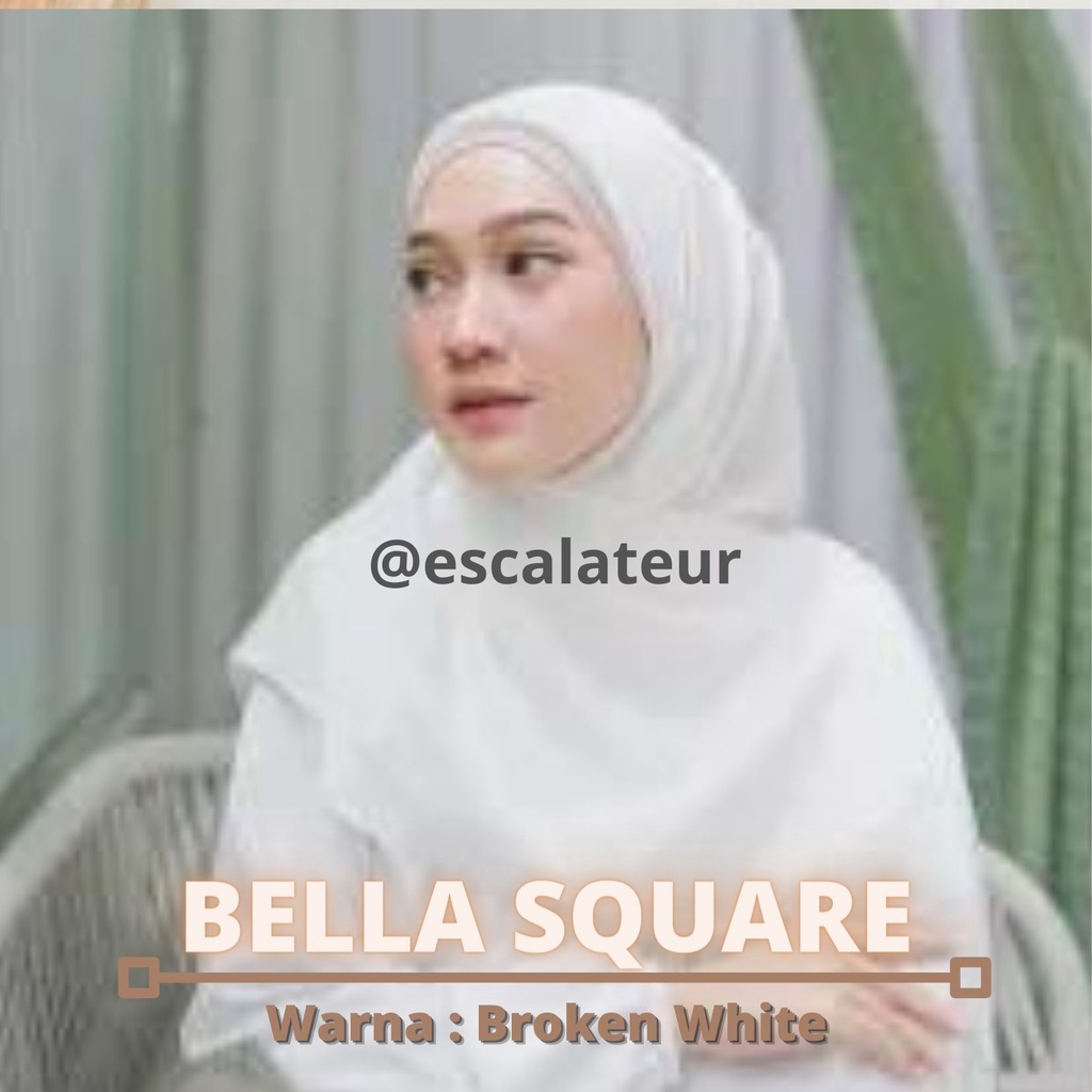 ☄️Promo Hijab Bella Square broken white | SEGI EMPAT BELLA SQUARE BROKEN WHITE | HIJAB BELLA SQUARE|